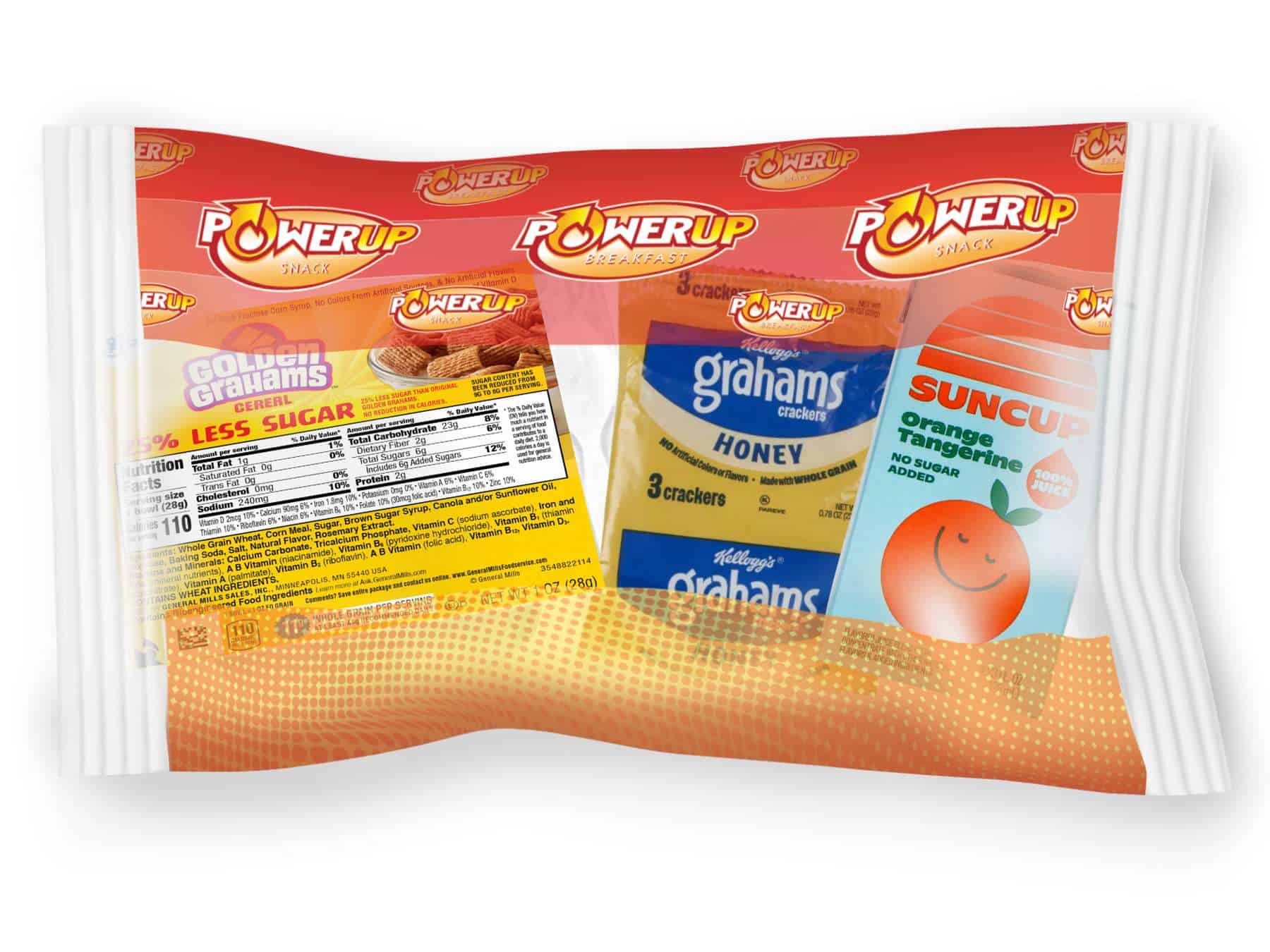 PUB0035 Whole Grain Reduced Sugar Golden Grahams Cereal Meal (IW)