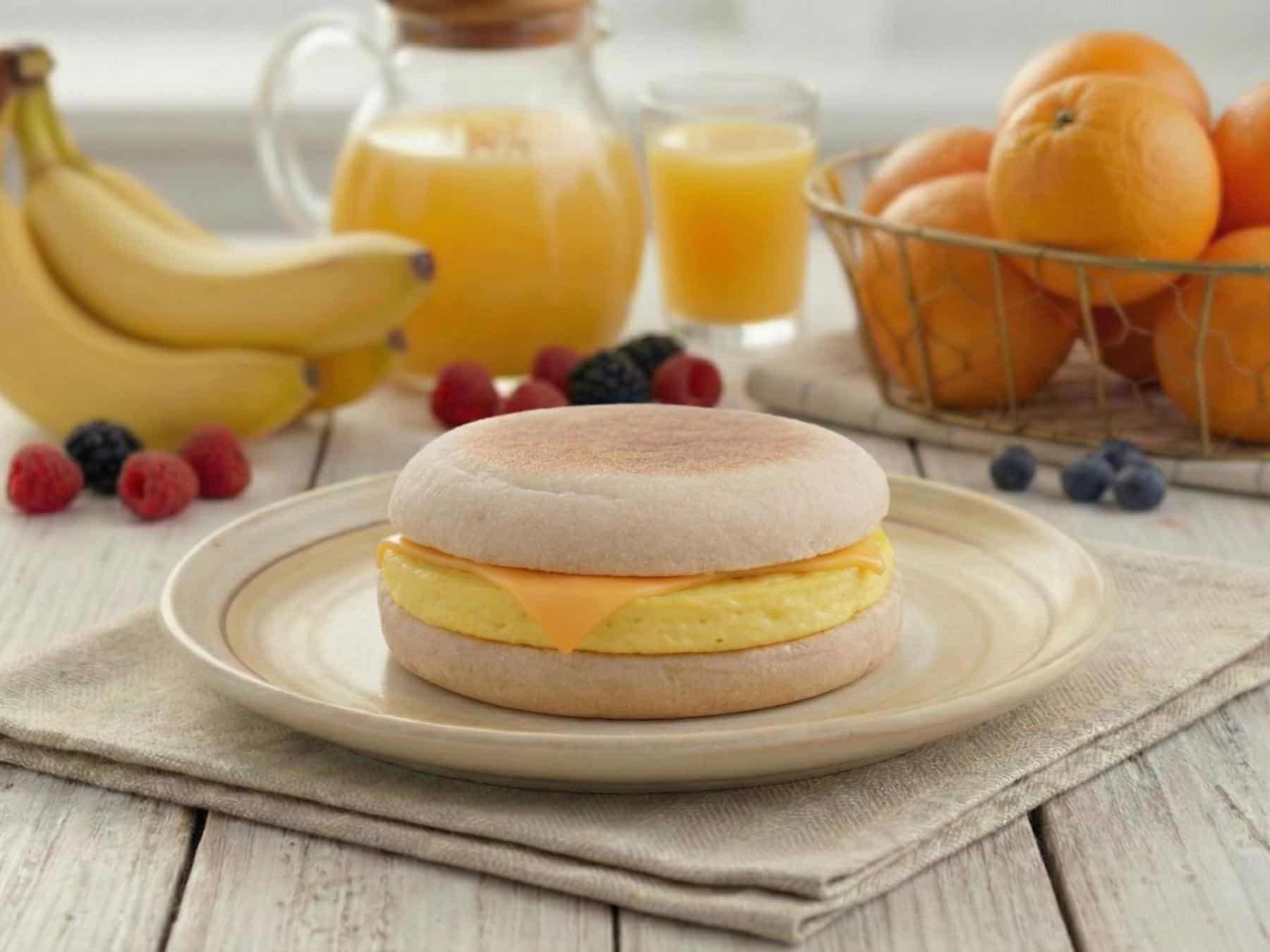 PUB6200 WG English Muffin Turkey Sausage Cheese