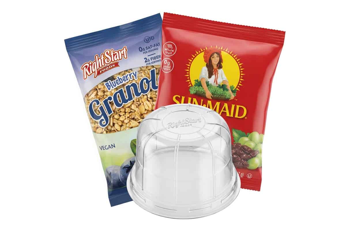 RS2292 Blueberry Granola & Raisins Yogurt Parfait (IW)